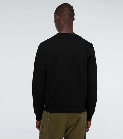 Shop Loewe Anagram Sweatshirt In Black