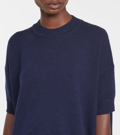 Shop Jil Sander Cashmere Sweater In Blue