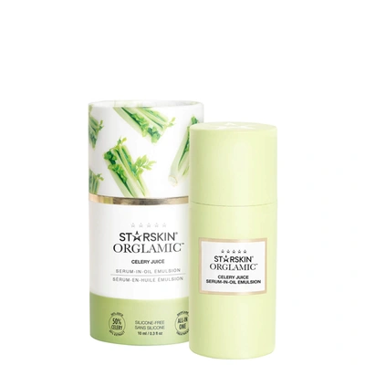 Shop Starskin Orglamic Celery Juice Serum-in-oil Emulsion 10ml