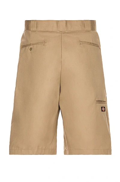Dickies 13 Multi Pocket Work Short In Khaki