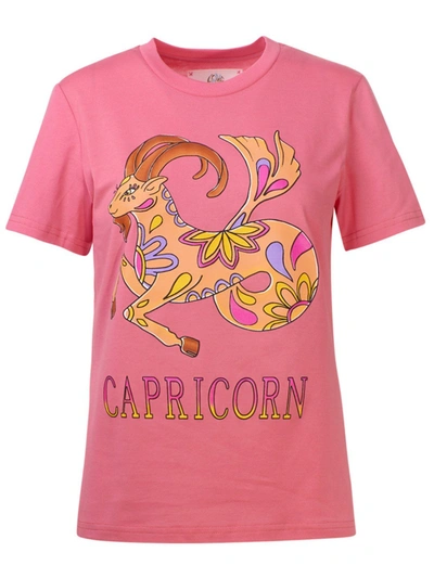 Shop Alberta Ferretti Capricorn T In Pink