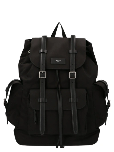Shop Jimmy Choo Filmore Backpack In Black