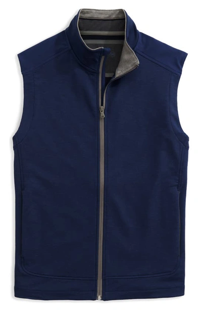 Shop Vineyard Vines Pescado Vest In Blue Blazer