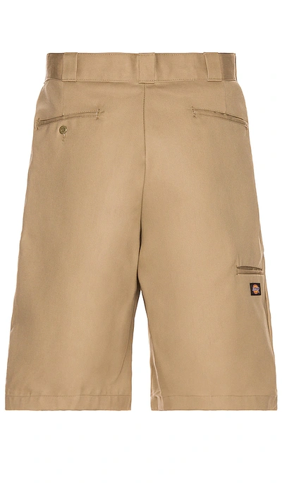 Dickies 13 Multi Pocket Work Short In Beige