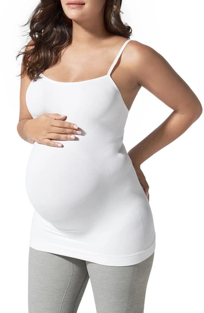 Shop Blanqi Body Cooling Maternity Camisole In Pure White