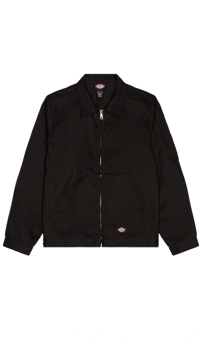 Shop Dickies Unlined Eisenhower Jacket In Black