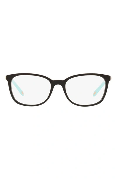 Shop Tiffany & Co 53mm Optical Glasses In Black