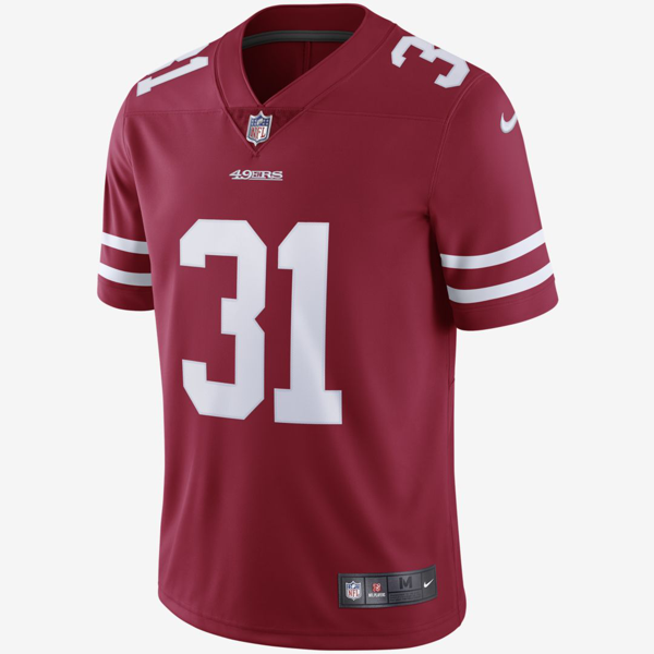 49ers nfl jersey vapor
