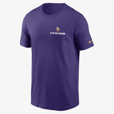 Shop Nike Local Phrase Men's T-shirt In Purple