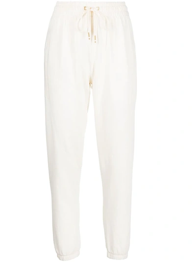 Shop Alala Drawstring Track Pants In White