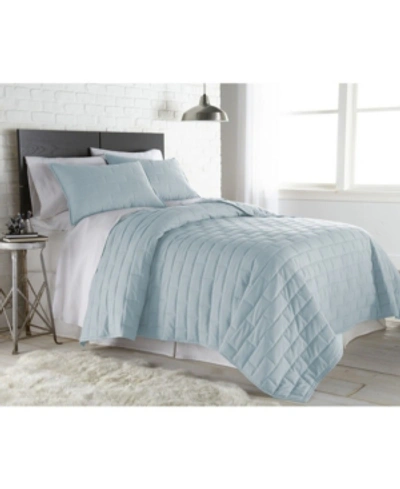 Southshore Fine Linens Brickhouse Farmhouse 3-pc. Quilt Set, Twin/twin Xl In Blue