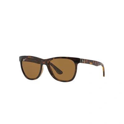 Shop Ray Ban Rb4184 Sonnenbrillen Tortoise Fassung Braun Glas Polarisiert 54-17