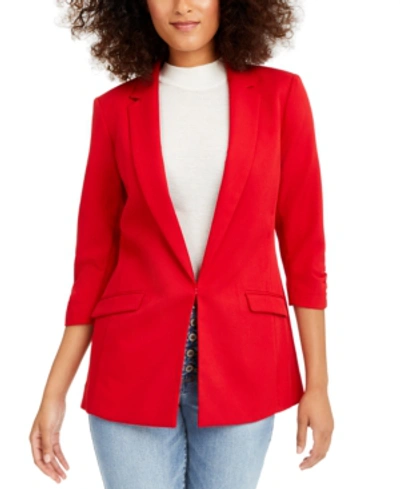 Shop Inc International Concepts Menswear Blazer, Created For Macy's In Glam Red
