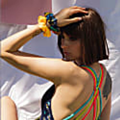 Aulala Paris Surprise Bag Of 3 Hair Scrunchies - 1 Patterned & 2 Solid Colored