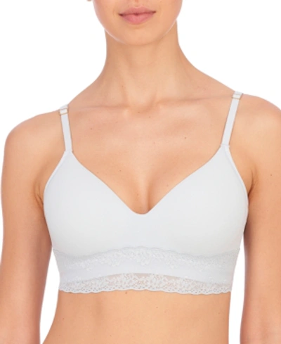 Shop Natori Bliss Perfection Contour Soft Cup Bra 723154 In Baby Blue