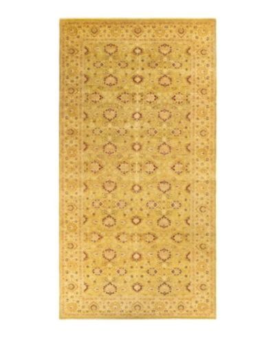 Shop Adorn Hand Woven Rugs Closeout!  Mogul M1207 8'2" X 16'6" Area Rug In Lime