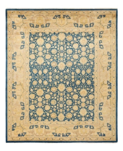 Shop Adorn Hand Woven Rugs Closeout!  Mogul M1598 8'3" X 10'2" Area Rug In Cobalt