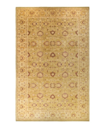 Shop Adorn Hand Woven Rugs Mogul M1225 12'3" X 20'3" Area Rug In Lime