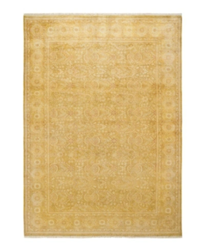 Shop Adorn Hand Woven Rugs Closeout!  Mogul M1462 6'1" X 8'8" Area Rug In Lime