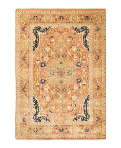 Shop Adorn Hand Woven Rugs Mogul M1182 6'1" X 8'10" Area Rug In Caramel