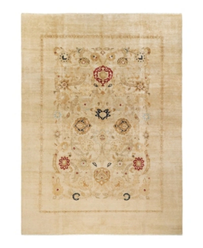 Shop Adorn Hand Woven Rugs Eclectic M1621 8'6" X 11'10" Area Rug In Ivory