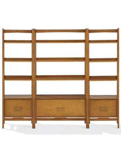 Shop Crosley Landon 3 Piece Etagere Set In Brown