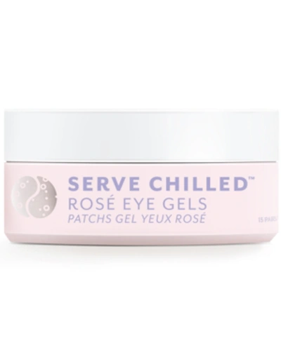 Shop Patchology Serve Chilled Rose Eye Gels, 15 Pairs