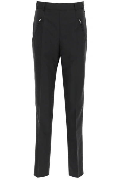 Shop Maison Margiela Icons Trousers In Black