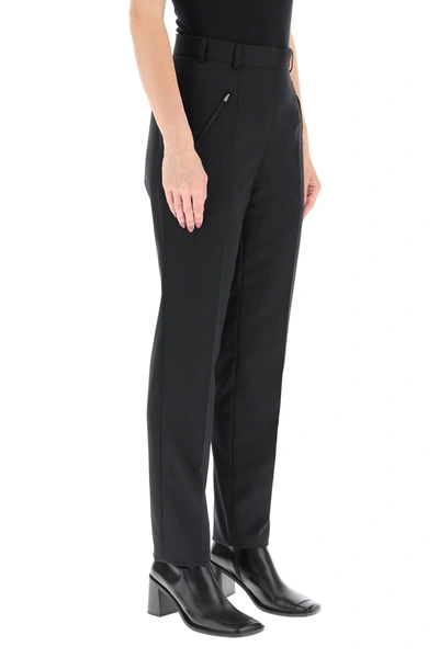 Shop Maison Margiela Icons Trousers In Black