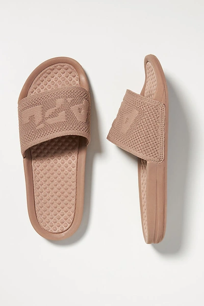 Shop Apl Athletic Propulsion Labs Apl Logo Techloom Slide Sandals In Beige