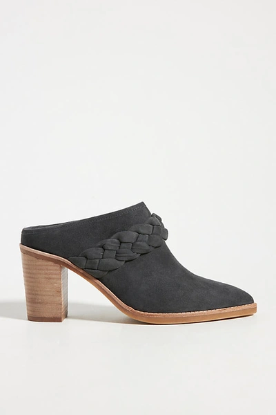 Shop Dolce Vita Braided Western Mules In Black