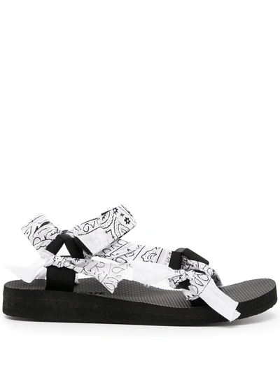 Shop Arizona Love Trekky Bandana Sandals In 黑色