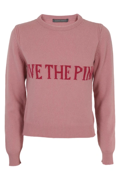 Shop Alberta Ferretti Save The Pink In Rosa