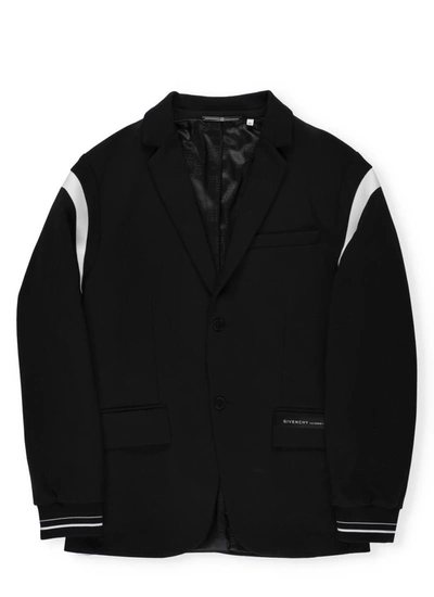 Shop Givenchy Cotton Blazer In Black