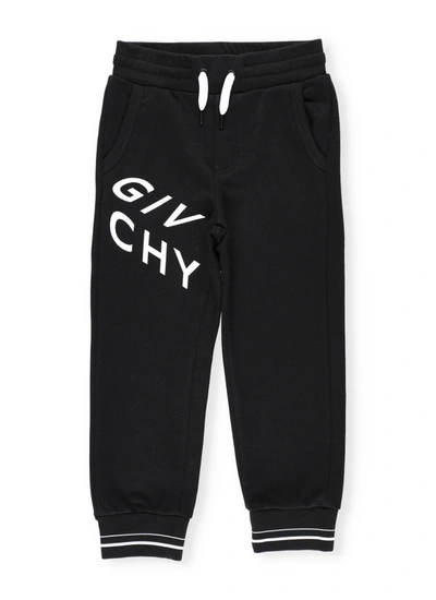 Shop Givenchy Pants With Logo In Black