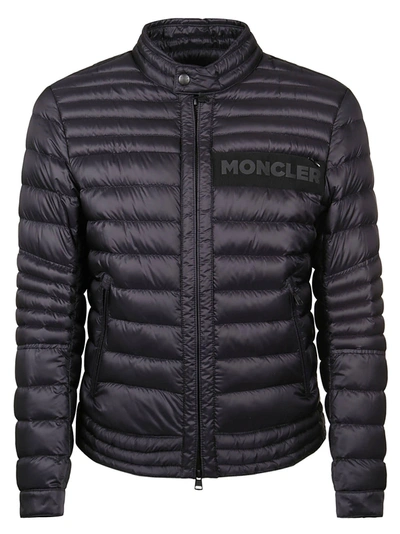 Moncler Conques Down-filled Biker Jacket In Black | ModeSens