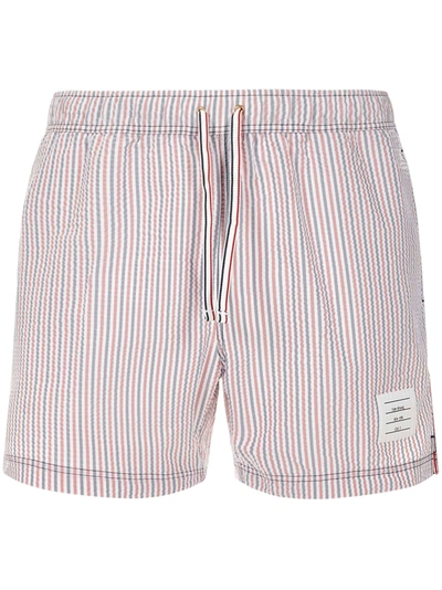 Shop Thom Browne Swimsuit In Multicolore