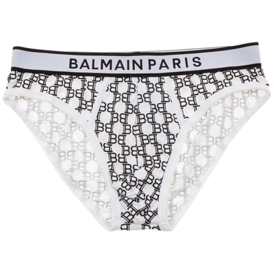 Shop Balmain Men's Underwear Briefs In White