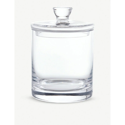 Shop The White Company Clear Tall Glass Storage Jar