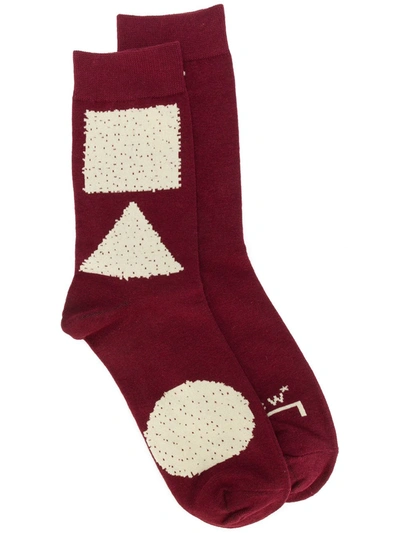 Shop A-cold-wall* Socks In Red