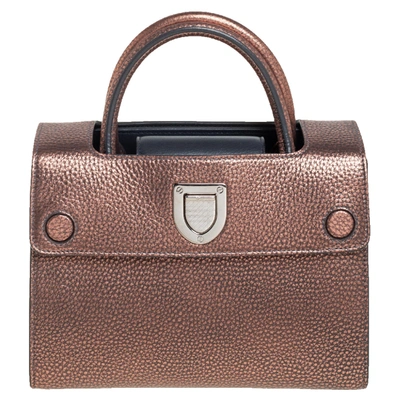 Pre-owned Dior Ever Tote In Brown