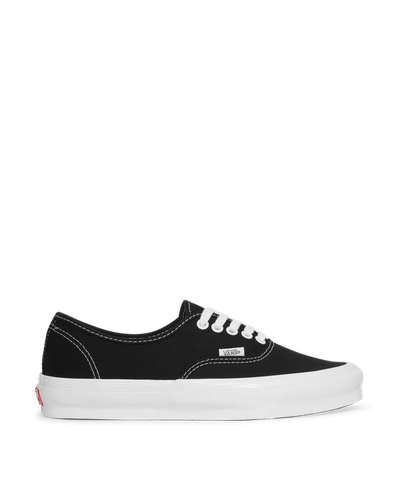 Shop Vans Authentic Lx Og Sneakers In Black/true White