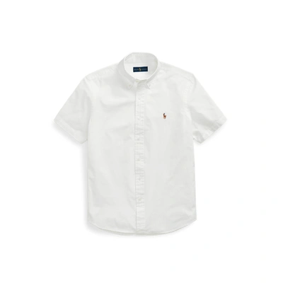 Shop Ralph Lauren Classic Fit Chambray Shirt In White