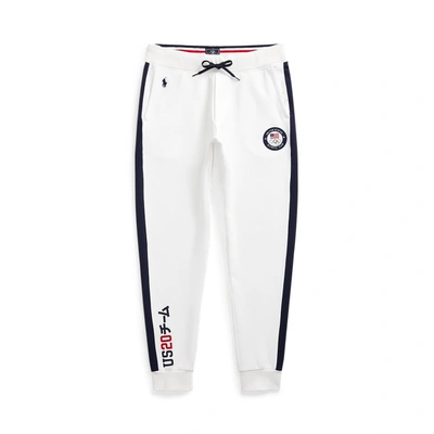 Shop Ralph Lauren Team Usa Jogger Pant In White