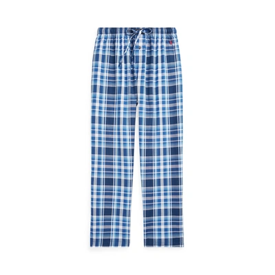 Shop Ralph Lauren Plaid Pajama Pant In Monroe Plaid