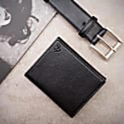 Shop Watson & Wolfe Trifold Wallet In Black
