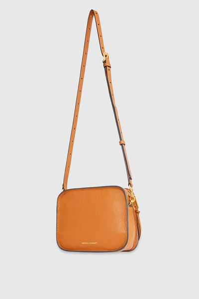 Shop Rebecca Minkoff Nanine Crossbody In Caramello