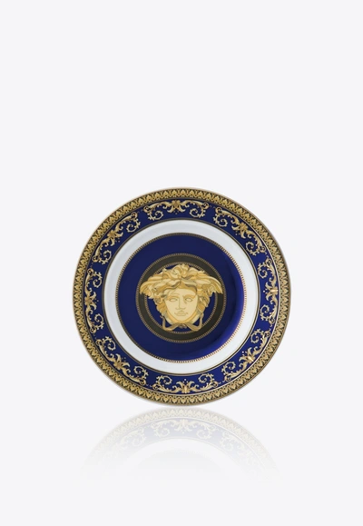 Shop Versace Home Collection Ikarus Medusa In Blue