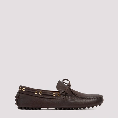 Shop Car Shoe The Original Leather Driving Loafers In Brown
