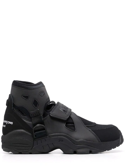 Shop Homme Plus Comme Des Garcons Black Comme Des Garçons Homme Plus X Nike Air Carnivore Sneakers In Nero
